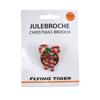 Regalo de Navidad Directo de Fábrica 3 Luces LED Insignia de Ángel Joyería para Fiesta Broche Luminoso para Árbol de Navidad