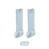 Calcetines para Bebé Calcetines de Malla Finos para Verano Calcetines Repelentes de Mosquitos Calcetines Largos Calcetines de Algodón Calcetines Antideslizantes para Caminar en Casa Bebé