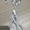 Adecuado para Apple Tipo-C Android con Cable de Carga Blanco Power Bank Fuente de Alimentación Móvil Carga Rápida