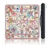 Venta Caliente Transfronteriza Alfombrilla de Mahjong con Patrón de Animales Retro Base de Goma Engrosada Alfombrilla Silenciosa para Ajedrez y Cartas Mesa Portátil Alfombrilla para Juegos de Mesa