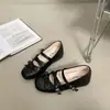 Sapatos de Salto Interno Aumentador de Altura, Estilo Mary Jane Suave com Laço, Estilo Ballet Elegante, Estampa de Leopardo 2026, Estilo Suave Francês, Temporada de Primavera
