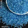 Miçangas Tubo Pequenas de 2mm Miçangas Soltas de Vidro Materiais para Tassel de Miçangas Artesanal DIY Acessórios de Cabelo Cor Revestida Prateada Miçangas de Arroz Creme