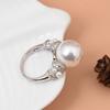 Maillard viento nuevo diseño de anillo de perla de circonio anillo europeo y americano anillo explosión transfronterizo mujeres