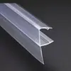Tira de sellado impermeable para puertas de vidrio de baño, tira adhesiva magnética para puertas corredizas, hueco de puerta, ventana sin marco, tira barrera de agua anti-colisión para cabina de ducha