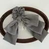 Coleta Baja Coreana de Tres Capas Elegante Lazo Grande Cinta Goma para el Cabello Estilo Perezoso de Alta Gama Diadema Cuerda para el Cabello Accesorio para el Cabello