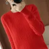 Suéter de punto trenzado para otoño e invierno, corte holgado de manga larga, suave y cómodo, anti-pilling, versátil, moderno, elegante como prenda exterior y una excelente capa base