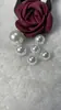 Acessórios de Meio Furo de Nicho Pérola Imitação Shijia de Alto Brilho Contas Redondas Brancas Australianas Contas Soltas para DIY Colar Pulseira Joias