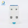 Protector Digital de Sobrevoltaje y Bajo Voltaje de Una Sola Fase con Doble Pantalla Pantalla Digital Corriente Ajustable Sobretensión y Subtensión Restablecimiento Automático 110/230V
