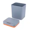 Contenedor de basura inteligente multifuncional con sensor para el hogar, la cocina y el baño, clasificación, cuadrado, plástico, fabricante, venta al por mayor