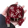 Funda protectora para cable de datos y cargador de Apple 15 Pro, color rojo vino, para iPhone 14/iPad 13. Cuerda antirroturas.