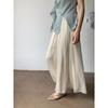 [Lreaming Breeze] Pantalones de Gasa de Pierna Ancha Holgados de Cintura Alta Ge Ming para Mujer Verano Nuevo Pantalones Casuales X5538F