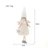 Producto Nuevo Más Vendido Transfronterizo Muñeca Ángel Colgante de Felpa Decoración de Árbol de Navidad Niña Pequeña