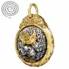 Ordem do Espírito da Montanha Besta Devoradora de Ouro Tendência Nacional Padrão Guloso Acessórios Versáteis Personalizados para Homens e Mulheres Chaveiro Pingente