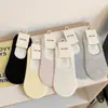 Calcetines Invisibles de Color Sólido Finos para Primavera y Verano, Antideslizantes, Calcetines de Algodón Bajos para Mujer, Calcetines para Mujer Transpirables y Absorbentes del Sudor, Calcetines Zhuji