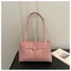 Comércio Exterior Transfronteiriço Grande Capacidade Retro 2026 Couro Texturizado Cinto Commuting Cor Sólida Nova Bolsa de Mão Bolsa Tote de Ombro
