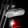 Luz de Bicicleta Luz Trasera Luz Delantera para Bicicleta de Carretera Montaña Accesorios de Ciclismo Equipo de Ciclismo Advertencia Carga USB Luz para Ciclismo Nocturno