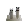 Porta-Caneta de Silicone Desenho Animado Mais Vendido Transfronteiriço, Papelaria de Estudo Vertical Extensível, Estojo Infantil, Bolsa para Canetas