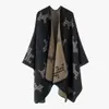 Nuevo Chal con Estampado de Cachorro Lindo Chal de Estilo Étnico Bufanda Larga Engrosada de Otoño e Invierno Calidez de Oficina de Verano