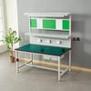 Bancada Antiestática com Luz, Mesa de Inspeção Experimental para Linha de Montagem, Mesa de Operação para Moldagem por Injeção, Bancada de Trabalho de Ajustador com Luz