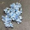 Flores de simulación para bodas flores de cerezo nevadas arco de techo del auditorio de bodas Yilan juego de arreglos florales altos venta al por mayor comercio exterior