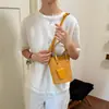 Bolsa de Palha Tecida de Design Exclusivo para Mulheres 2026 Nova Tendência Moda Versátil Ombro Transversal Bolsa de Alta Qualidade Textura Pequena Bolsa