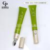 Cabezal de masaje de aleación de zinc de alto brillo de 20 g, manguera cosmética, recarga de plástico de 20 ml para crema de ojos