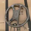 Accesorios para tractor de tres y cuatro ruedas volante de tres horquillas volante de llave única agujero grande agujero pequeño con volante estriado de bola