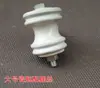 Aislador de botella de porcelana soporte de poste de calle cable de alambre con cuenta de porcelana terminal poste de conexión pasante poste de botella de porcelana fijación de cable poste de porcelana