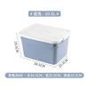 Caja de Almacenamiento de Plástico Personalizada Caja Grande para Guardar Juguetes Capacidad Extra Grande Dormitorio Edredón Ropa Caja de Almacenamiento