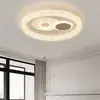 [Transfronteiriço] Pacote de Iluminação Completa Redonda Minimalista, Luminária de Sala de Estar de Luxo Leve, Luminária de Teto de Alta Qualidade, Três Cores Crescente