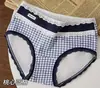 Rougeng Tianlei ~ Ropa Interior de Alta Elasticidad Otoño e Invierno para Niñas Algodón Puro para Mujer 2025 Nueva Braguita Femenina Juvenil