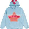 2024 marca de moda urbana hip-hop transfronteriza sudadera con capucha graffiti callejero retro ocio deportes suéter de pareja para hombre y mujer