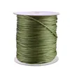 Venta directa del fabricante: Cordón Encerado Redondo Coreano Cuerda de Cera para Manualidades, Cordón Encerado Trenzado Negro Hecho a Mano, Hilo Encerado para Tejer, Cordón para Collar