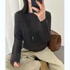 Suéter Gola Redonda com Lantejoulas Torcidas Feminino 2026 Outono Inverno Novo Estilo Preguiçoso Solto Malha Macia e Aconchegante Manga Longa