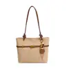 2026 Nueva Bolsa Popular para Mujer Bolso de Hombro de Gran Capacidad Bolso Grande Casual Mate Decoración con Correa de Cuero Bolso Tote para Mujer Venta al por Mayor