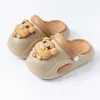 Zapatos tipo Croc Eva Oso para Niños y Niñas Verano Dibujos Animados Antideslizantes Suela Gruesa Suave Sandalias para Bebé de Interior y Exterior