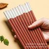 @ Xiao Mu Xian Madera Maciza Cremallera Rápida Hogar Antideslizante Palillos de Secuoya Hotel Jinfu Palillos para Alitas de Pollo Regalo Vajilla