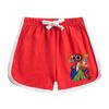 Roupa infantil Rainbow Friends para meninos e meninas, conjunto de verão novo de algodão de manga curta com shorts finos, duas peças
