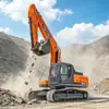 Excavadora Hidráulica sobre Orugas Haituo de 26 Toneladas Excavadora para Minas Canteras Excavación Profunda Maquinaria de Construcción de Tamaño Mediano