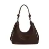 2026 Nova Bolsa de Ombro Única de Couro Macio de Alto Valor Nicho Feminina Bolsa Tote de Grande Capacidade Moda Versátil Bolsa para o Dia a Dia