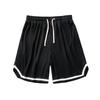 Pantalones cortos de baloncesto para hombre, deportivos, estilo americano, marca de moda, de cinco puntos, de malla de seda de hielo, de secado rápido, holgados, para fitness, correr, pantalones grandes informales
