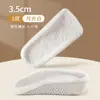 Palmilhas Aumentadoras de Altura Meio Tamanho para Botas Martin, Palmilhas Invisíveis Aumentadoras de Altura de Salto, Palmilhas Quentes Forradas com Lã para Inverno