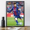 Estrela do Futebol Messi Pintura Pendurada Emblema da Seleção de Futebol da Copa do Mundo Sala de Estar Quarto Cabeceira Mural Pintura Decorativa Estrela Ronaldo