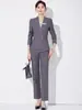 Core Mengyuan Terno Profissional terno Temperamento Feminino Departamento de Vendas Recepção de Hotel Salão de Beleza Loja de Joias Roupas de Trabalho