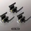Fechadura de Maçaneta de Três Polos Fechadura de Porta Externa Multifuncional Quarto Dormitório Porta Multiuso Armário Fechadura de Maçaneta Interna Fechadura de Comércio Exterior