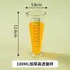 Cilindro Medidor de Plástico de Gran Capacidad 5000ml con Tapa para Tienda de Té de Leche con Escala 1000ml Comercial