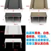 Riel para Puerta Corredera Sin Ranuras, Doble Riel para Puerta Corredera de Armario, Puerta de Madera para División, Riel para Puerta Corredera, Riel Guía con Rueda para Puerta Corredera