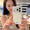 Funda Azul con Cachorro para Apple 17PROMAX, Funda Suave para iPhone 15Plus, 14 Estilo Fresco, 13 Diseño Divertido
