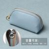 Bolso para llaves de coche de cuero genuino, compacto, universal, de gran capacidad, sencillo, coreano, bonito, para el hogar
