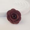 Tecido de Camélia Rosa DIY Decoração de Caixa de Presente Feita à Mão Roupas Flores de Resina Buquê de Sapatos Acessórios de Flores Acessórios de Cabelo
